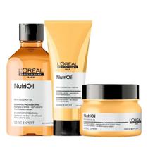 Kit L'Oréal Professionnel Nutrioil Home Care Trio 3 Produtos Kit L'Oréal Professionnel Nutrioil Home Care Trio 3 Produtos