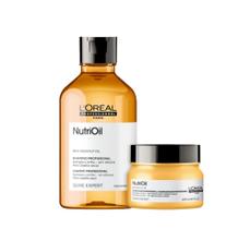 Kit L'oréal Professionnel Nutrioil Shampoo 300mls+ Máscara 250mls