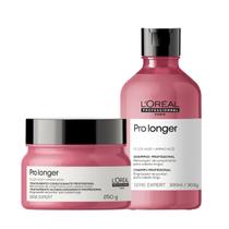 Kit L'Oréal Professionnel Pro Longer Shampoo 300ml e Máscara Kit L'Oréal Professionnel Pro Longer Shampoo 300ml e Máscara