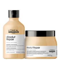 Kit L'Oréal Professionnel Serie Expert Absolut Repair (2 Produtos) Shampoo e Mascara