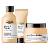 Kit L'Oréal Professionnel Serie Expert Absolut Repair Gold Quinoa - 3 Produtos