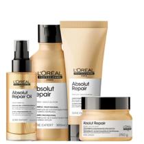 Kit L'Oréal Professionnel Serie Expert Absolut Repair Gold Quinoa + Protein Quarteto (4 Produtos) Kit L'Oréal Professionnel Serie Expert Absolut Repair Gold Quinoa + Protein Quarteto (4 Produtos)