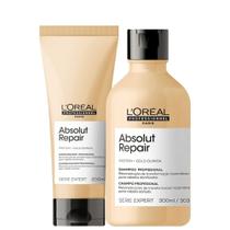 Kit L'oréal Professionnel Serie Expert Absolut Repair Gold Quinoa + Protein - Shampoo 300ml + Condicionador 200ml