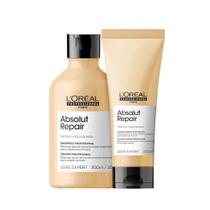Kit L'Oréal Professionnel Serie Expert Absolut Repair Gold Quinoa + Protein Shampoo e Condicionador