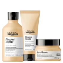 Kit L'Oréal Professionnel Serie Expert Absolut Repair Gold Quinoa + Protein Trio de Nutrição (3 Produtos) Kit L'Oréal Professionnel Serie Expert Absolut Repair Gold Quinoa + Protein Trio de Nutrição (3 Produtos)