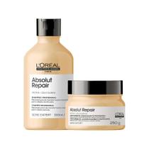 Kit L'Oréal Professionnel Serie Expert Absolut Repair Gold Quinoa - Shampoo e Máscara - Loréal Professionnel