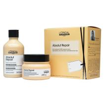 Kit L'Oréal Professionnel Serie Expert Absolut Repair Gold Quinoa - Shampoo e Máscara Reparação