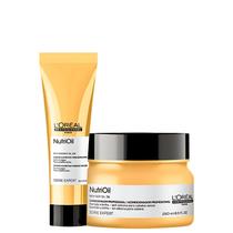 Kit L'Oréal Professionnel Serie Expert NutriOil Care Duo - Máscara 250ml + Leave-in 150ml