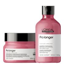 Kit L'Oréal Professionnel Serie Expert Pro Longer Duo Essential (2 Produtos) - Shampoo e Máscara Kit L'Oréal Professionnel Serie Expert Pro Longer Duo Essential (2 Produtos) - Shampoo e Máscara