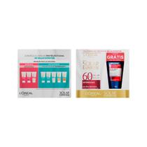 Kit l'oreal protetor solar expertise antirrugas fps 60 40gr + gel de limpeza revitalift pro-retinol 40gr especial