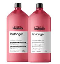 Kit L'Oréal Serie Expert Professionnel Pro Longer - Shampoo 1500ml + Condicionador 1500ml - L'Oréal Professionnel