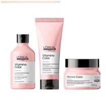 Kit L'Oréal Vitamino Color Sh 300ml + Cond 200ml + Másc 250g