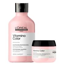 Kit L'Oréal Vitamino Color Shampoo 300ml + Máscara 75ml