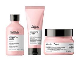 Kit L'Oréal Vitamino Color - Shampoo, Condicionador e Máscara