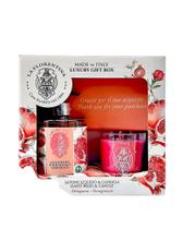 Kit La Florentina Bell Relax Pomegranate Sabonete Líquido 500ml + Vela Aromática 160g