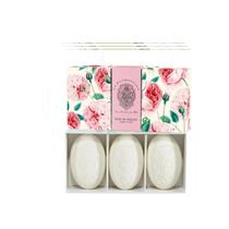 Kit la florentina rosa de maggio sabonete em barra 3x150g