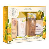 Kit La Florentina Spa Boboli Citrus - Espuma de Banho 500ml+Sabonete em Barra 115g+Loção Corporal 200ml+Gel de Banho