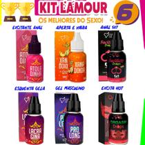 Kit La Mour Sex Shop Produtos eróticos Lubrificantes - Top Gel