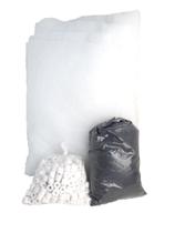 Kit Lã Perlom 1m x1,45m, 1kg Ceramica Acrilica e 1kg Carvão