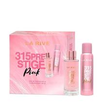 Kit La Rive 315 Prestige Pink Feminino Eau de Parfum 100ml + Desodorante 150ml Kit La Rive 315 Prestige Pink Feminino Eau de Parfum 100ml + Desodorante 150ml