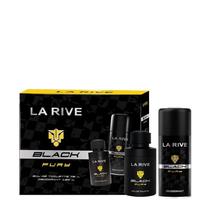 Kit La Rive Black Fury Masculino Eau de Toilette 75ml + Desodorante 150ml Kit La Rive Black Fury Masculino Eau de Toilette 75ml + Desodorante 150ml