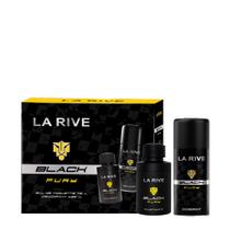 Kit La Rive Black Fury Masculino - Eau de Toilette 75ml + Desodorante 150ml Kit La Rive Black Fury Masculino - Eau de Toilette 75ml + Desodorante 150ml