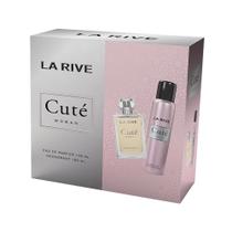 Kit La Rive Cuté EDT Perfume Feminino 100 ml e Desodorante 150ml Kit La Rive Cuté EDT Perfume Feminino 100 ml e Desodorante 150ml