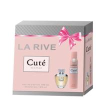 Kit La Rive Cuté Feminino Edp 100ml + 150ml Desodorante