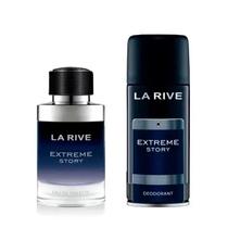 Kit la rive extreme story for man edp 75ml + deodorant 150ml