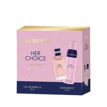 Kit la rive her choice for women - edp 100ml + deo 150ml