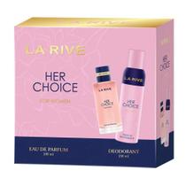 Kit la rive her choice (perfume edt 100 ml + desod 150 ml)