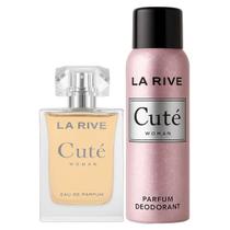 Kit La Rive Perfume Cute Feminino EDP 100ml + Deo 150ml