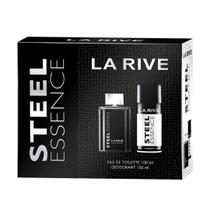 Kit la rive steel edt perfume 100ml + desodorante 150ml