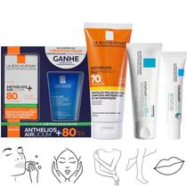 Kit La roche Airlicium Protect Cicaplast Effaclar Concentado