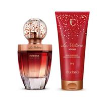Kit La Victorie Intense: Eau de Parfum 75ml + Hidratante 200g Eudora