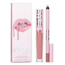 Kit labial fosco Kylie Cosmetics Batom líquido fosco 3 mL + Li - 2 peças