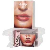 Kit labial Klara Cosmetics The Plump com batom líquido fosco Kit labial Klara Cosmetics The Plump com batom líquido fosco