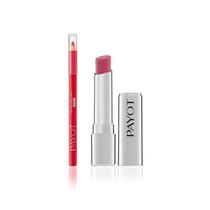 Kit Labial Payot - 13: Batom Rosa + Lápis Cereja Kit Labial Payot - 13: Batom Rosa + Lápis Cereja
