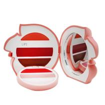 Kit labial Pupa Squirrel 1 002 com 2 gloss e 4 cremes labiais