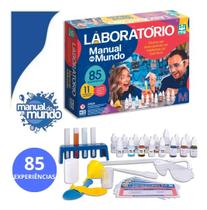 Kit Laboratório Infantil Manual Do Mundo Com 85 Experiências Educativas Para Fazer Em Casa