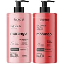Kit Labotrat Dia a Dia Hidratante + Sabonete Liquido Morango Rosto Corpo Prebiotico 490ml Kit Labotrat Dia a Dia Hidratante + Sabonete Liquido Morango Rosto Corpo Prebiotico 490ml