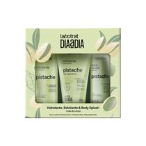 Kit Labotrat Dia a Dia Pistache Esfoliante, Hidratante e Body Splash
