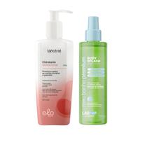 Kit Labotrat Gestante Anti Estrias E Body Splash Shimmer