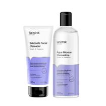 Kit Labotrat Sabonete Facial Clareador Água Micelar 250ml