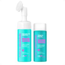 Kit LabPop by Labotrat Hater da Oleosidade: Espuma de Limpeza 130ml e Tônico 110ml