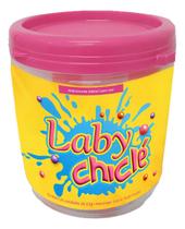 Kit Laby Hidratante Labial Chicle Push Pull Pote 24un 3,2gr
