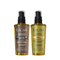 Kit Lacan Argan Ativador de Brilho e Ojon (2 produtos)