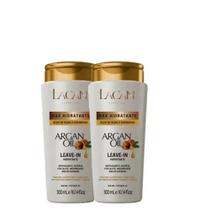 Kit Lacan Argan Oil - Leave-in 300ml (2 Unidades)