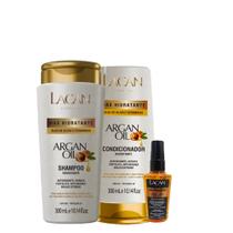 Kit Lacan Argan Oil Reparador (3 Produtos) Kit Lacan Argan Oil Reparador (3 Produtos)