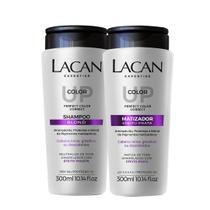 Kit Lacan Color Up Matizador Efeito Prata e Blond Shampoo Desamarelador (2 produtos)